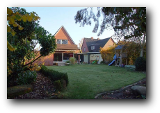 Huis met een grote tuin